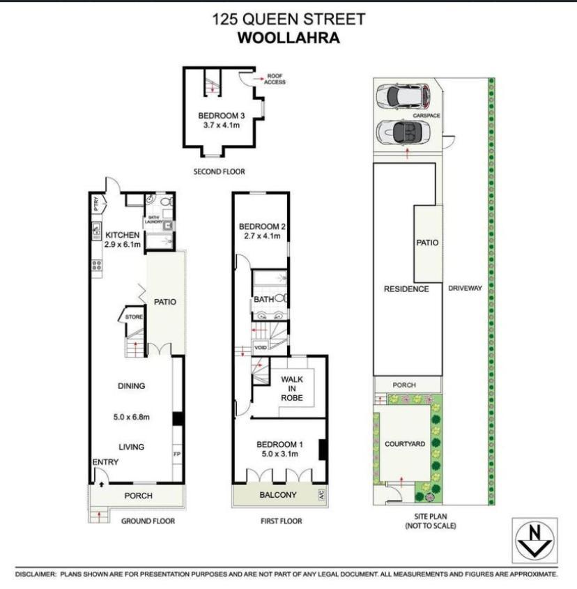 Holiday home 3 Bedroom Grand Woollahra *